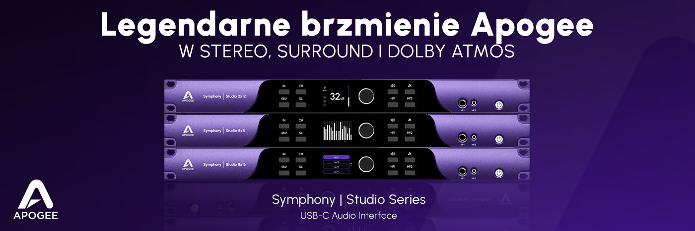 APOOGEE SYMPHONY STUDIO NOWOSC